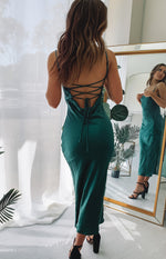 Amaryllis Dress Emerald Image