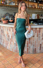 Amaryllis Dress Emerald Image