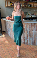 Amaryllis Dress Emerald Image