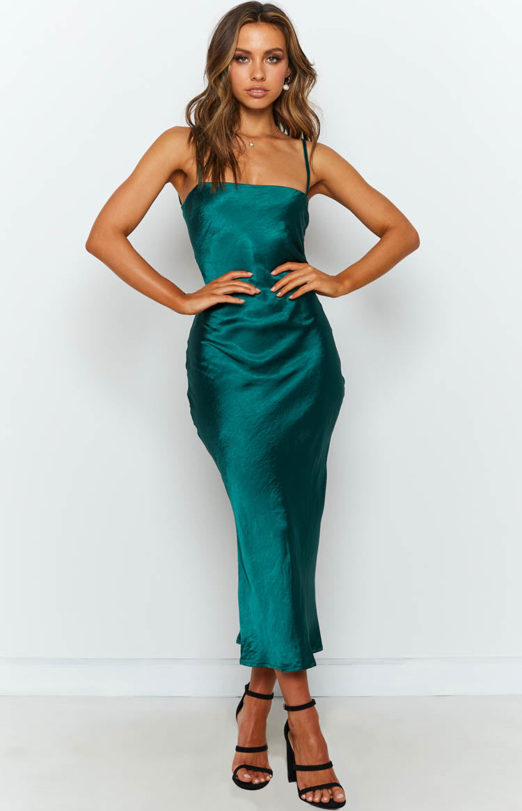 Amaryllis Dress Emerald Image