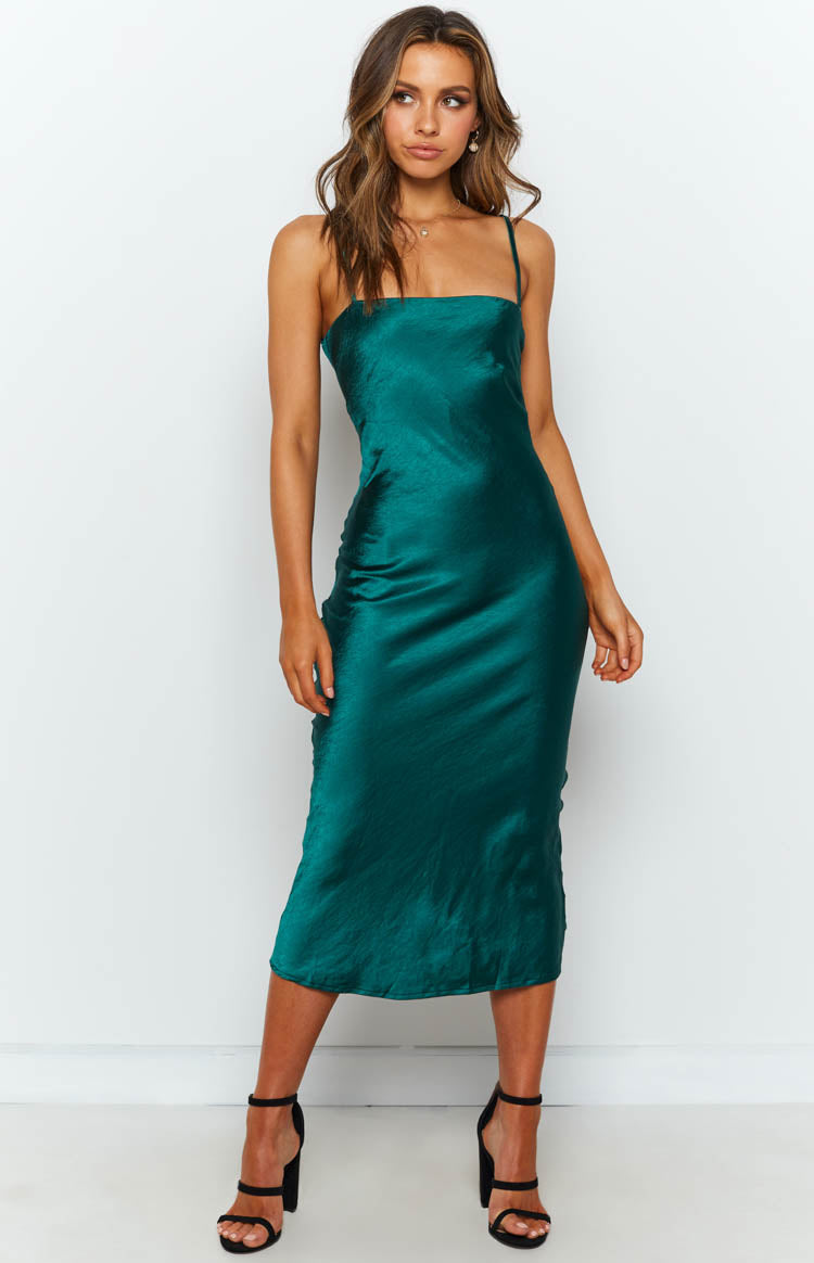 Amaryllis Dress Emerald Image