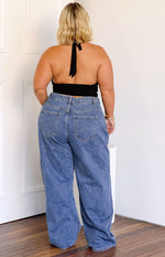 Amora Black Crop Top Image