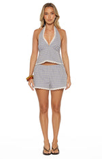 Arnie Blue Plaid Shorts Image