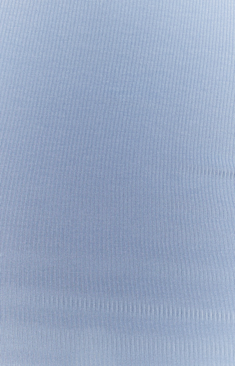Bella Donna String Mini Skirt Blue Image