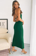 Blondie Midi Dress Emerald Image