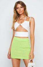 Boathouse Green Mini Skirt Image