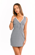 Brittney Black Mini Dress Image