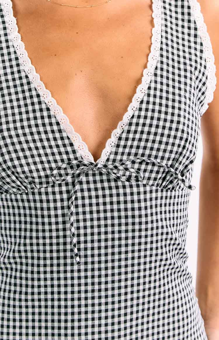 Brittney Black Mini Dress Image