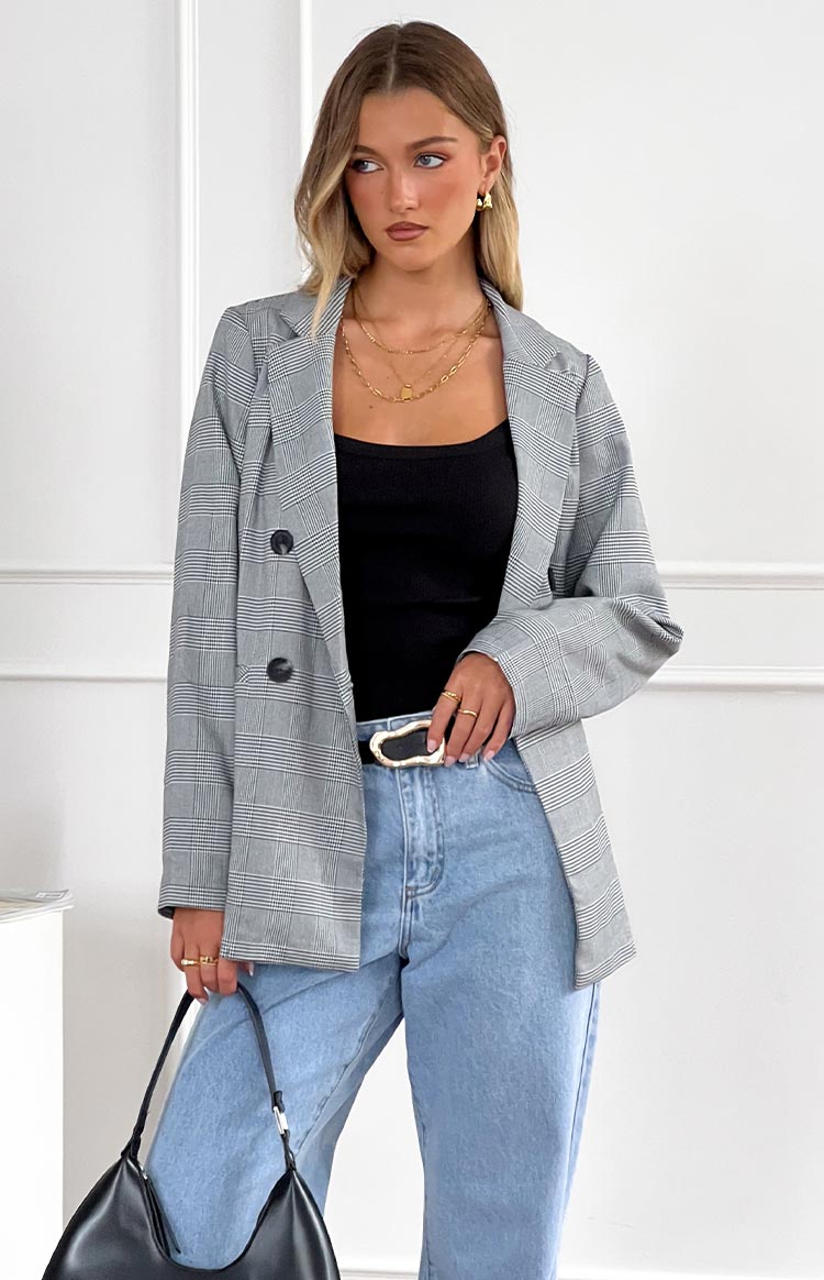 Brooklyn Times Blazer Check Image