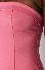 Carminia Pink Mini Dress Image