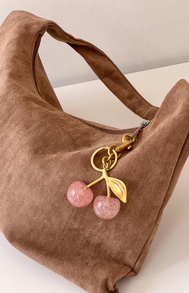 Cherry Pink Keyring Image