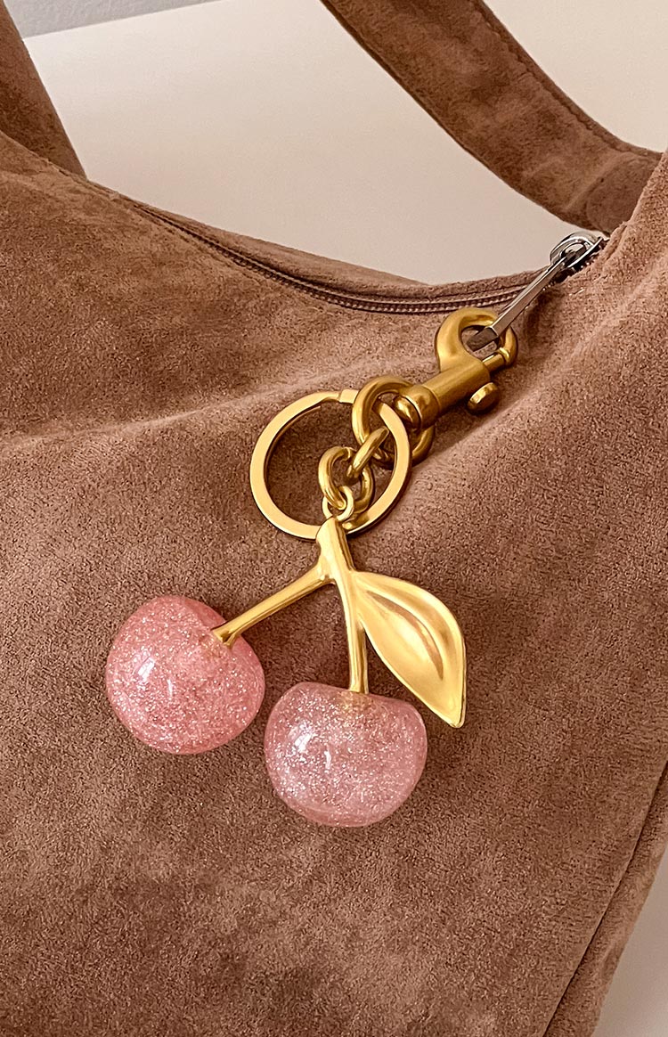 Cherry Pink Keyring Image