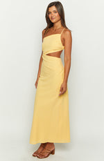 Cindy Yellow Maxi Dress Image