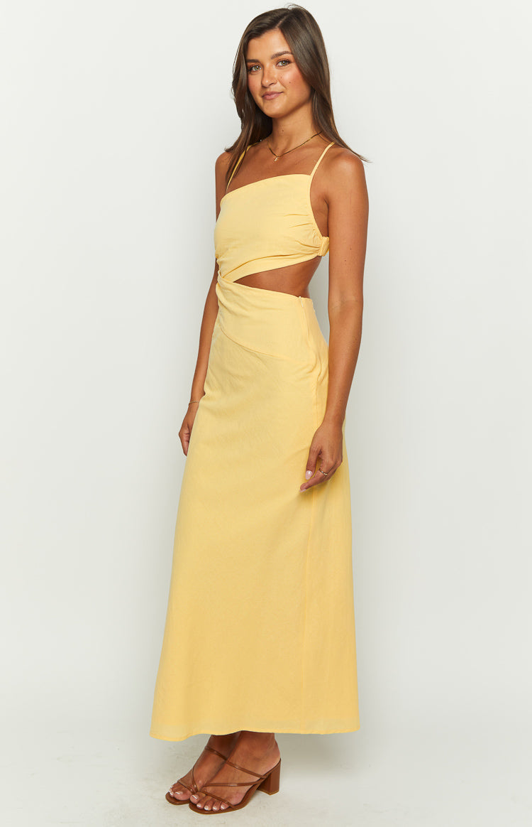 Cindy Yellow Maxi Dress Image