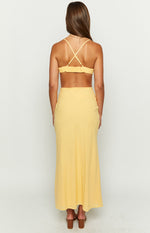 Cindy Yellow Maxi Dress Image