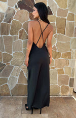 Elery Black Midi Dress Image