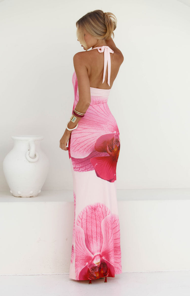 Eliana Pink Orchid Maxi Dress Image