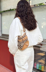 Enya Cream Funnel Neck Sports Jacket - PRE ORDER Image