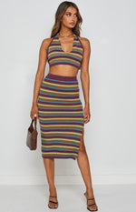 Fauna Knit Midi Skirt Image