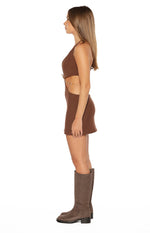 Foxy Brown Chain Detail Mini Dress Image