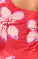 Hatley Red Crimson Paradise Mini Dress Image