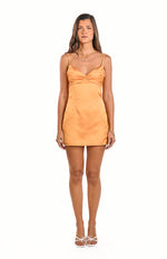 Honey Orange Mini Dress Image