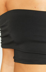 Kylah Black Off Shoulder Top Image