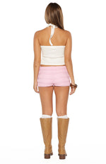 Leo Pink Micro Shorts Image