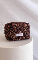 Leopard Makeup Bag Image