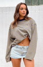 Lioness Rhode Light Denim Mini Skirt Image