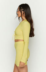 Lizzy Lemon Waffle Top Image