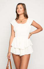 Maisha White Playsuit Image