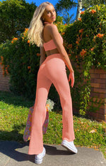 Mariah Orange Crop Top Image