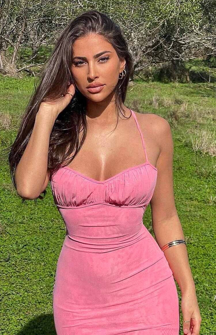 Elysium Pink Maxi Dress Image