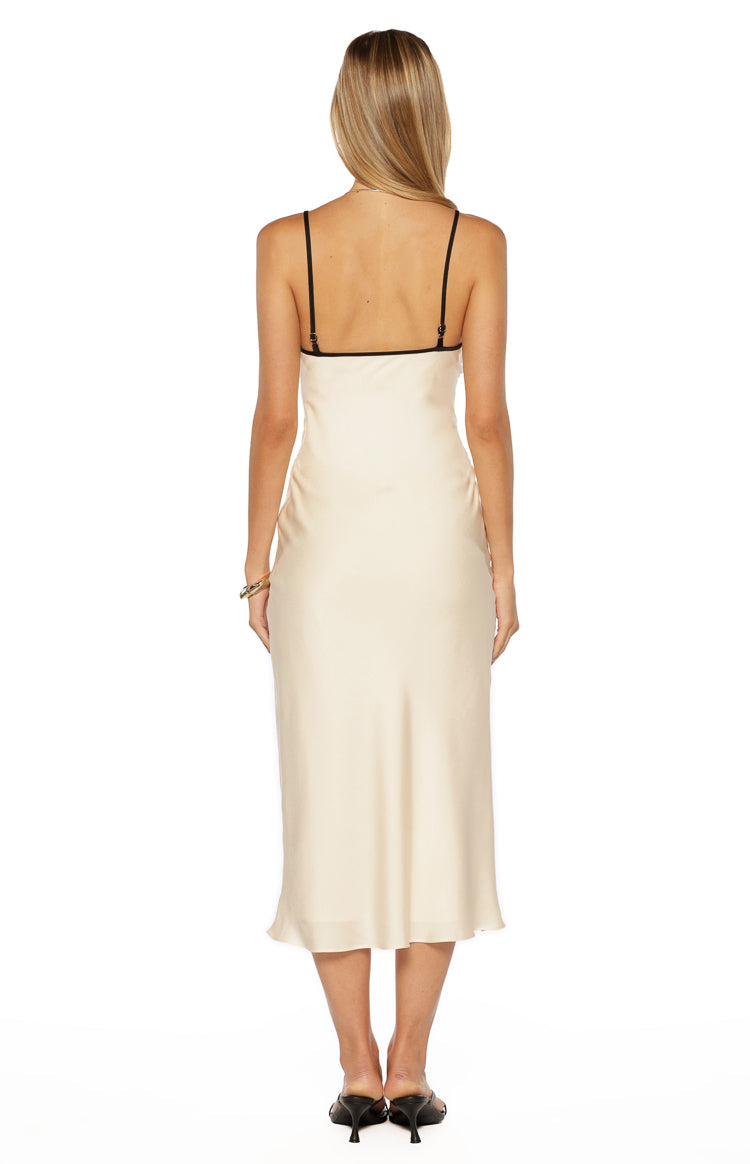 Nikita Cream Lace Midi Dress Image