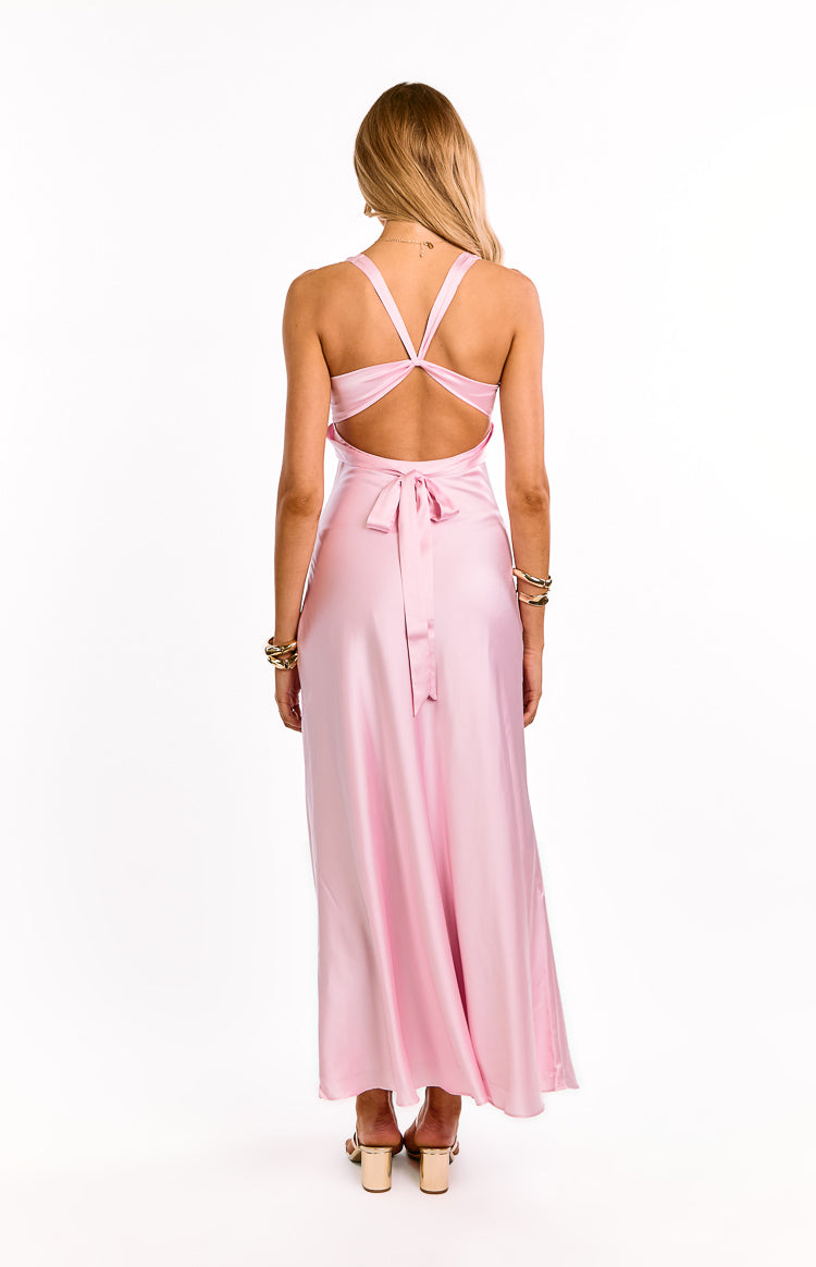 Oden Light Pink Formal Maxi Dress Image