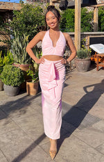 Raelynn Pink Maxi Dress Image