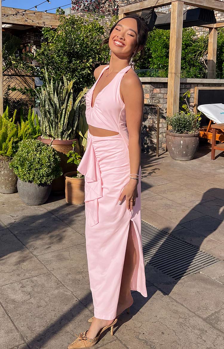 Raelynn Pink Maxi Dress Image
