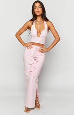 Raelynn Pink Maxi Dress Image