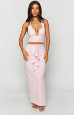 Raelynn Pink Maxi Dress Image