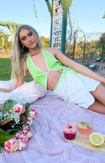 Rita Green Halter Top Image