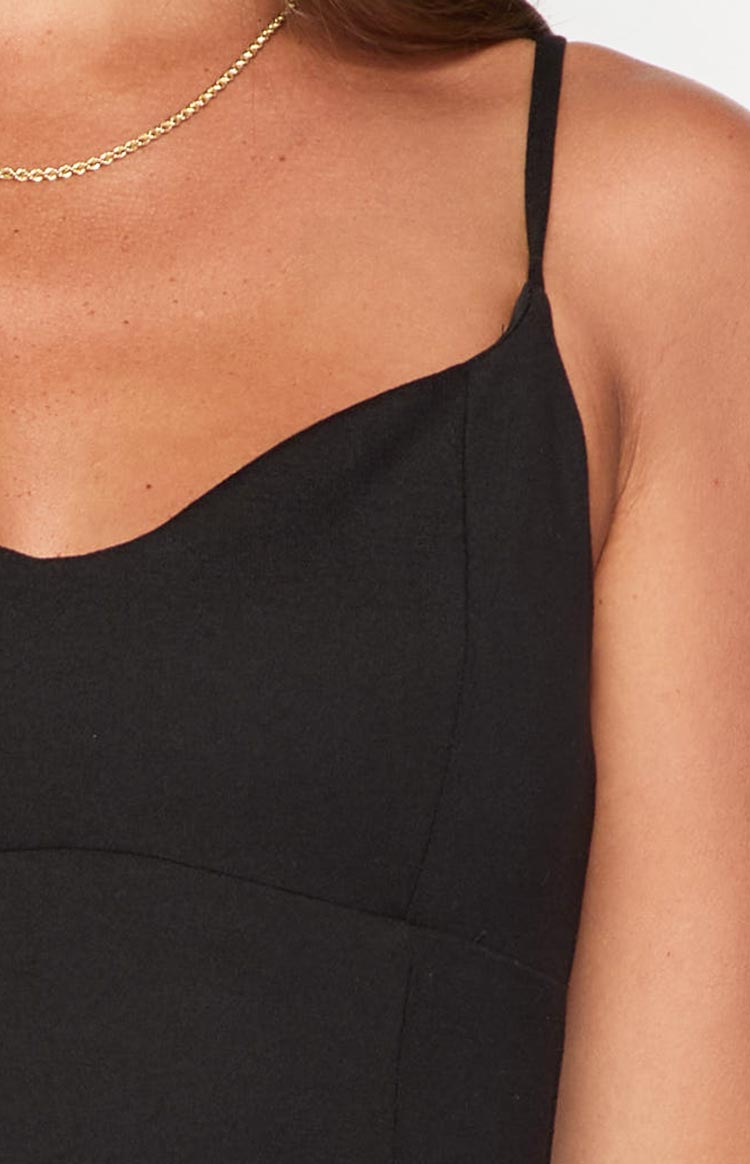 Rois Black Mini Dress Image