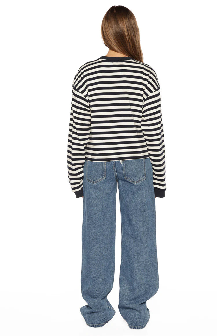 Roxie Mid Wash Ripped Jeans Image