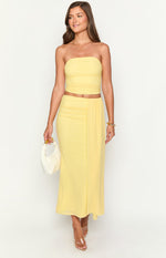 Silvie Yellow Maxi Skirt Image