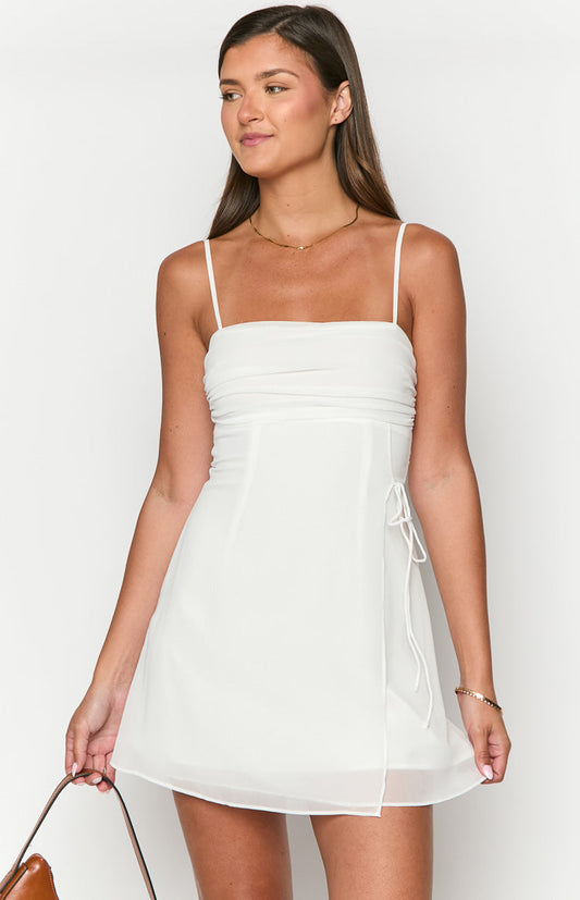 Trinin White Mini Dress