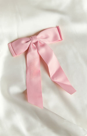 Whimsy Willow Pink Bow Hair Clip (FREE over $110)
