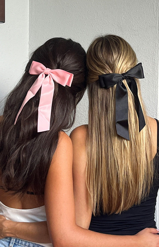 Whimsy Willow Pink Bow Hair Clip (FREE over $110)