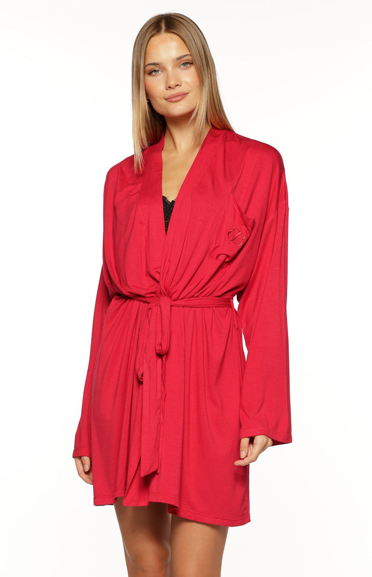 Almost Ready Burgundy Robe Image