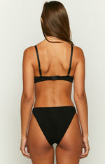 Emma Black Mesh Bra Image