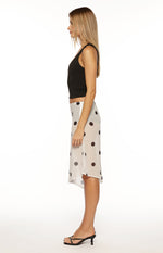 Langley Black V-Neck Tank Image
